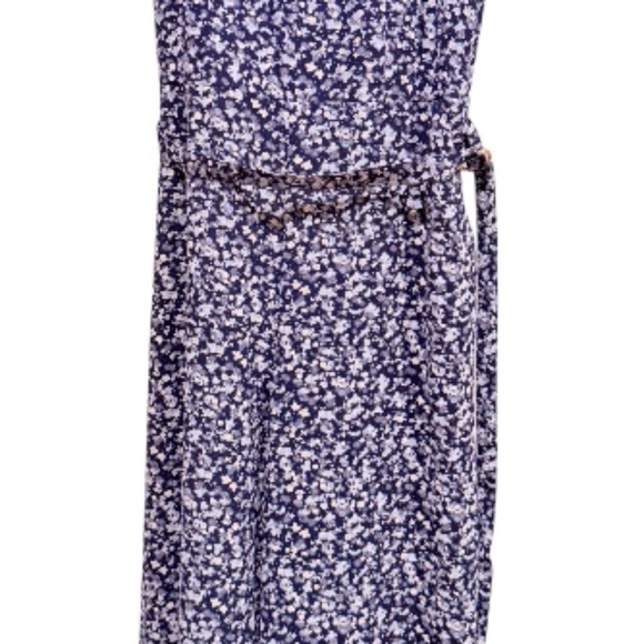 ⭐️ Michael Kors Sleeveless Printed Wide-Leg Jumpsuit – Size 2 - Picture 5 of 5